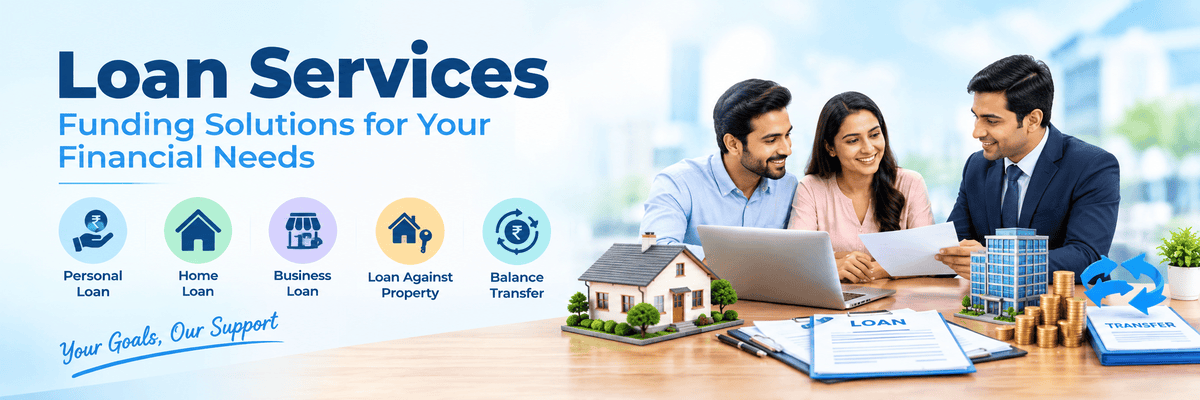 Loan services in India for personal home business and property needs